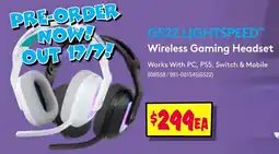 JB Hi-Fi Wireless Gaming Headset offer