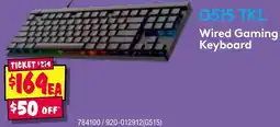 JB Hi-Fi G515 TKL Wired Gaming Keyboard offer