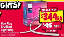 JB Hi-Fi Hue Play Gradient Lightstrip offer