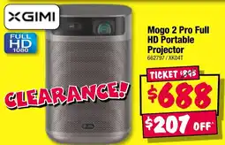 JB Hi-Fi Mogo 2 Pro Full HD Portable Projector offer