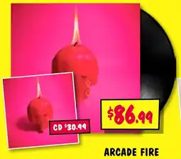 JB Hi-Fi Arcade fire offer