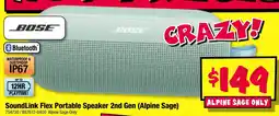 JB Hi-Fi SoundLink Flex Portable Speaker 2nd Gen offer
