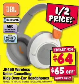 JB Hi-Fi Wireless Noise Cancelling Kids Over-Ear Headphones offer