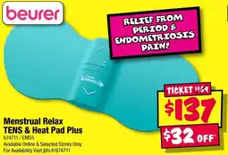 JB Hi-Fi Menstrual Relax TENS & Heat Pad Plus offer