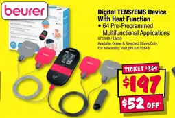 JB Hi-Fi Digital TENS/EMS Device With Heat Function offer