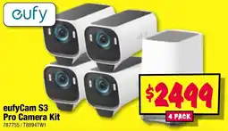 JB Hi-Fi eufyCam S3 Pro Camera Kit offer