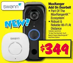 JB Hi-Fi MaxRanger Add On Doorbell offer