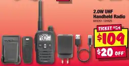 JB Hi-Fi 2.OW UHF Handheld Radio offer