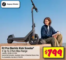 JB Hi-Fi E2 Pro Electric Kick Scooter offer