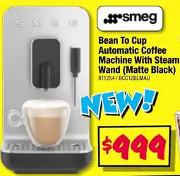 JB Hi-Fi Bean To Cup Automatic Coffee Machine With Steam Wand offer