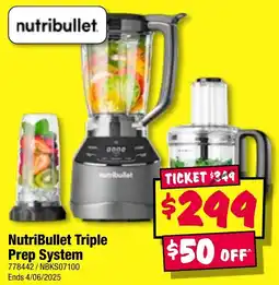 JB Hi-Fi NutriBullet Triple Prep System offer