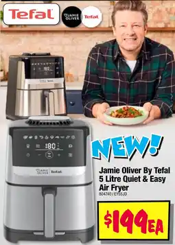 Jamie Oliver By Tefal 5 Litre Quiet & Easy Air Fryer