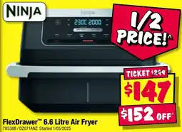 JB Hi-Fi FlexDrawer 6.6 Litre Air Fryer offer