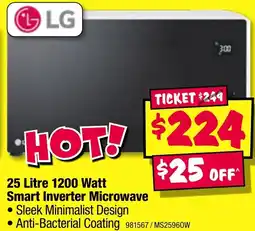 JB Hi-Fi 1200 Watt Smart Inverter Microwave offer