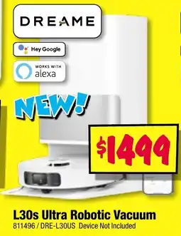 JB Hi-Fi L30s Ultra Robotic Vacuum offer
