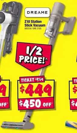 JB Hi-Fi Z10 Station Stick Vacuum offer