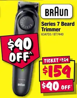 JB Hi-Fi Series 7 Beard Trimmer offer