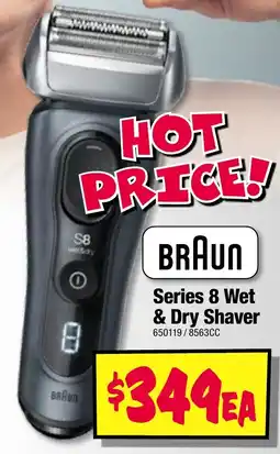 JB Hi-Fi Series 8 Wet & Dry Shaver offer