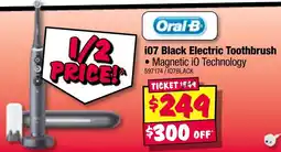 JB Hi-Fi i07 Black Electric Toothbrush offer