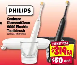 JB Hi-Fi Sonicare DiamondClean 9000 Electric Toothbrush offer