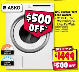 JB Hi-Fi Classic Front Load Washer offer