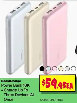 JB Hi-Fi BoostCharge Power Bank 10K offer