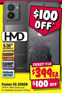 JB Hi-Fi Fusion 5G 256GB offer