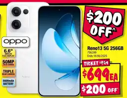 JB Hi-Fi Reno13 5G 256GB offer