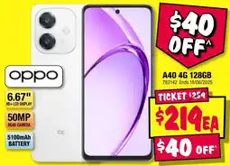 JB Hi-Fi A40 4G 128GB offer