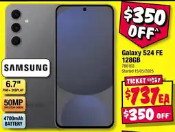 JB Hi-Fi Galaxy S24 FE 128GB offer