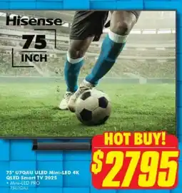 The Good Guys 75" U7QAU ULED Mini-LED 4K QLED Smart TV 2025 offer