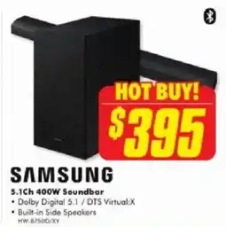 The Good Guys 5.1Ch 400W Soundbar offer