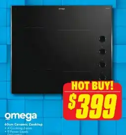 The Good Guys 60cm Ceramic Cooktop offer