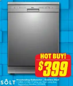 The Good Guys Freestanding Dishwasher offer