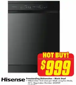 The Good Guys Freestanding Dishwasher offer