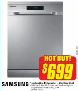 The Good Guys Freestanding Dishwasher offer