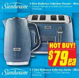 The Good Guys Radiance Collection Kettle - Blue offer