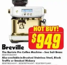 The Good Guys The Barista Pro Coffee Machine offer