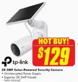 The Good Guys 2K 3MP Solar-Powered Security Camera offer