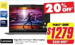 The Good Guys Yoga Slim 7 14" Core Ultra 5 Laptop offer