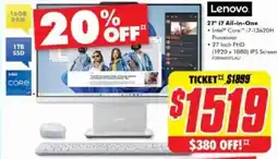 The Good Guys 27" 17 All-in-One offer