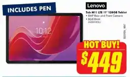 The Good Guys Tab M11 LTE 11" 128GB Tablet offer