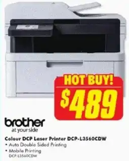 The Good Guys Colour DCP Laser Printer offer