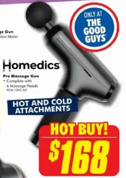 The Good Guys Pro Massage Gun offer