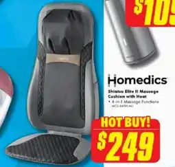 The Good Guys Shiatsu Elite II Massage Cushion with Heat offer