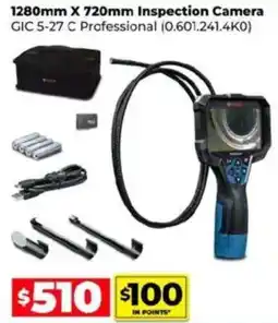 Sydney Tools 1280mm X 720mm Inspection Camera offer