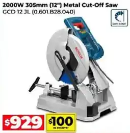 2000W 305mm (12") Metal Cut-Off Saw
