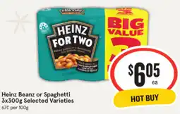 IGA Xpress Heinz Beanz or Spaghetti offer