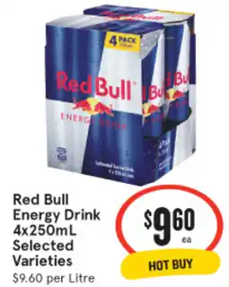 IGA Xpress Red Bull Energy Drink offer
