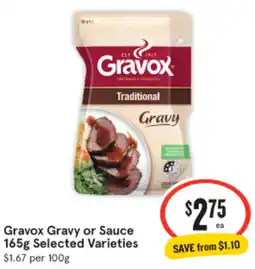 IGA Xpress Gravox Gravy or Sauce offer